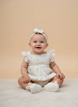 Load image into Gallery viewer, Organic Cotton Baby Romper for Girls - Polka