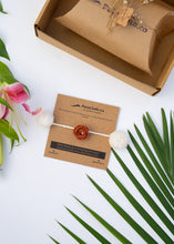 गैलरी व्यूवर में इमेज लोड करें, Handmade Crochet Flower Rakhi for Infants and Kids | Chocolate Brown