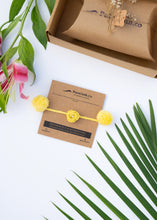 गैलरी व्यूवर में इमेज लोड करें, Handmade Crochet Flower Rakhi for Infants and Kids | Yellow