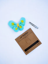 Load image into Gallery viewer, Butterfly Hair Clip For Girls | Sky Blue