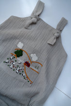 गैलरी व्यूवर में इमेज लोड करें, Baa Baa Black Sheep Romper for Boys | Grey| Muslin