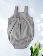 Load image into Gallery viewer, Baby Boy Gift Hamper with Cotton Romper and Swaddle | The Little Lamb | Grey