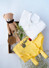 Load image into Gallery viewer, Newborn Baby Gift Hamper for Boys | 100% Cotton | Meadow Dreamland| Yellow