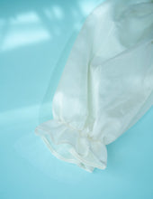 Load image into Gallery viewer, Chanderi Silk Dress for Girls | Shades of Pastel Green | Stylish and Comfortable