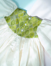 Load image into Gallery viewer, Chanderi Silk Dress for Girls | Shades of Pastel Green | Stylish and Comfortable