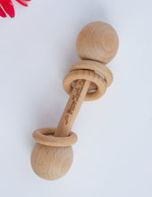 गैलरी व्यूवर में इमेज लोड करें, Pure Play Wooden Baby Rattle