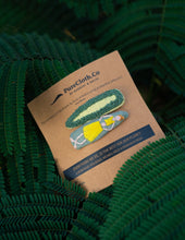 गैलरी व्यूवर में इमेज लोड करें, Blossom Knot Embroidery tic-Tac Clips – Yellow & Green