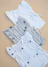 Load image into Gallery viewer, Newborn Jabla | Handwoven Mull Cotton | Jamdhani Elegance | Set of 3 | Girls