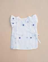 Load image into Gallery viewer, Newborn Jabla | Handwoven Mull Cotton | Jamdhani Elegance | Set of 3 | Girls