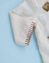 Load image into Gallery viewer, Sunny Patch Organic Handwoven Cotton Baby Onesie | Patchwork Combo Gift Set