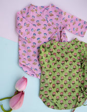 Load image into Gallery viewer, Nature's Hug Newborn Wrap Romper | Baby Jabla Romper Set