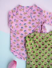 Load image into Gallery viewer, Nature's Hug Newborn Wrap Romper | Baby Jabla Romper Set