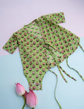 Load image into Gallery viewer, Nature's Hug Newborn Wrap Romper | Baby Jabla Romper Set