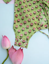 Load image into Gallery viewer, Nature's Hug Newborn Wrap Romper | Baby Jabla Romper Set