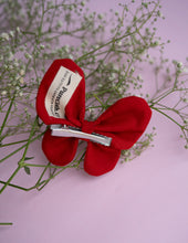 गैलरी व्यूवर में इमेज लोड करें, Red Flutter Bug | Butterfly Hair Clip