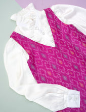 Load image into Gallery viewer, Pastel Princess | The Ikat Charm Set for Girls | Silk Dress