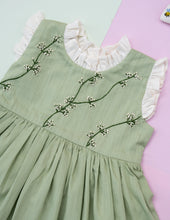 Load image into Gallery viewer, Party Wear Cotton Dress | Pastel Birthday Frock | Girls