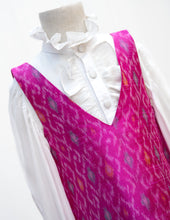 Load image into Gallery viewer, Pastel Princess | The Ikat Charm Set for Girls | Silk Dress