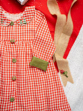 गैलरी व्यूवर में इमेज लोड करें, Winterberry Jacket Dress | Red and White | Cotton