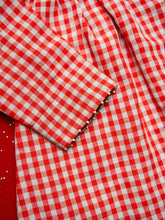 गैलरी व्यूवर में इमेज लोड करें, Winterberry Jacket Dress | Red and White | Cotton