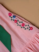 Load image into Gallery viewer, A beautiful embroidery at the side of the dress.