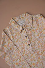 Load image into Gallery viewer, Beautiful cotton pajamas kept upon a peach background.
