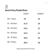 गैलरी व्यूवर में इमेज लोड करें, Organic - Secret Fairy Pocket Dress
