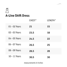 गैलरी व्यूवर में इमेज लोड करें, Organic A-line Shift Dress