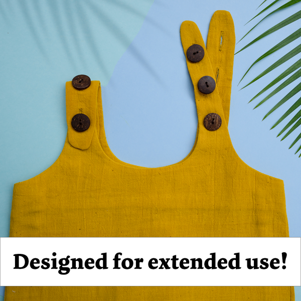 Grow with me kids clothing – Designed for extended use!
