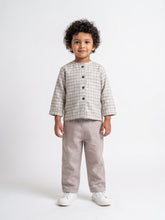 Load image into Gallery viewer, Bare Earth Boys Cotton Shirt &amp; Trouser Set
