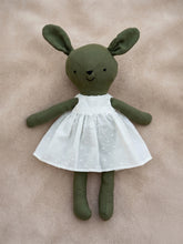 गैलरी व्यूवर में इमेज लोड करें, Olive Bunny Handmade Fabric Doll | Soft Toy
