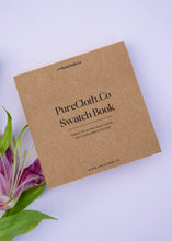 Load image into Gallery viewer, Purecloth.co Swatch Book | Discover Our Complete Collection In One Book
