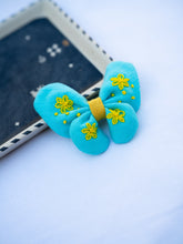 Load image into Gallery viewer, Butterfly Hair Clip For Girls  | Sky Blue
