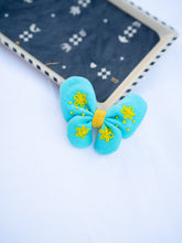 Load image into Gallery viewer, Butterfly Hair Clip For Girls  | Sky Blue
