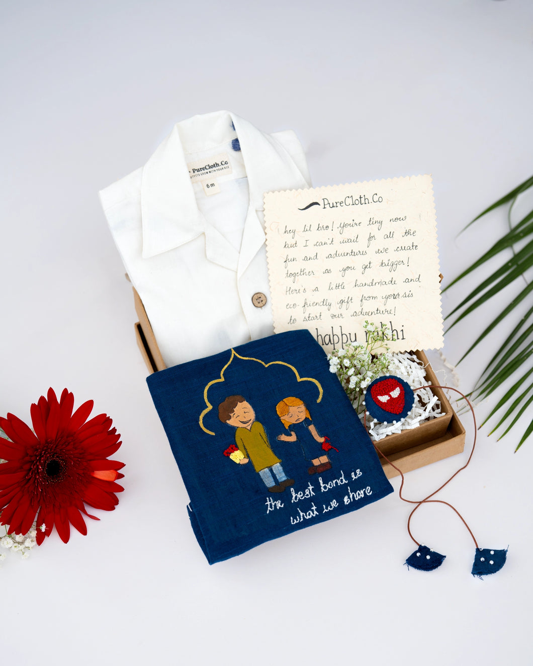 Sustainable Rakhi Gift Box for Boys | Polka Magic Set