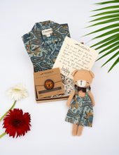 Load image into Gallery viewer, Eco-friendly Kids Rakhi Gift Hamper | Lion Rakhi and Bear Buddy
