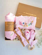 Load image into Gallery viewer, Pink Easter Bunny Newborn Gift Hamper
