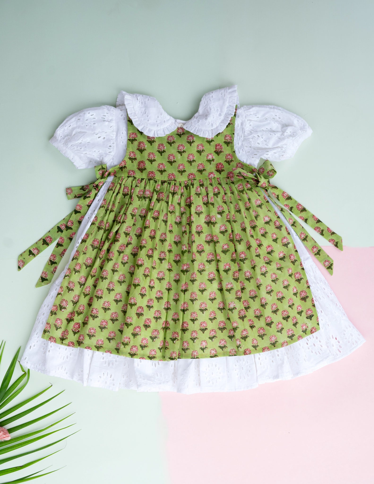 Cotton frocks fashion for 1 year baby girl