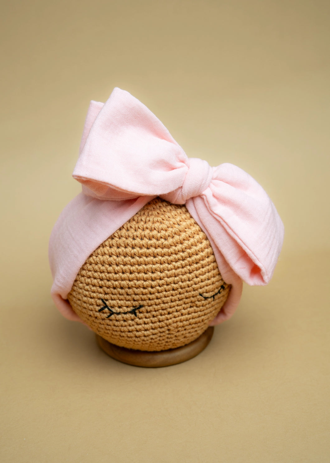 Big Bow-Tie Headband For Babies/Kids | Pink