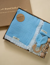 Load image into Gallery viewer, Gift Hamper for Newborn | The Little Nest Bundle | Blue
