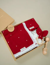 Load image into Gallery viewer, Gift Hamper for Newborn | The Little Nest Bundle | Red Heart
