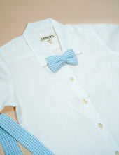 Load image into Gallery viewer, Tiny Tux Set Boys Cotton Suspender Set
