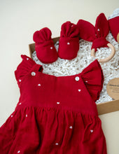 Load image into Gallery viewer, Christmas Edition Red Heart Newborn Gift Hamper | Baby Girl
