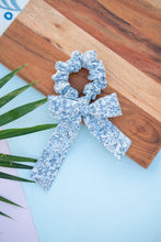 Load image into Gallery viewer, Bow-Knot Beauty | Pure Cotton Scrunchies Elegance
