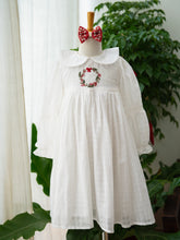 गैलरी व्यूवर में इमेज लोड करें, Whimsical Wonderland | White Dress | Cotton
