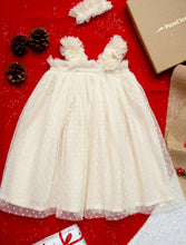 गैलरी व्यूवर में इमेज लोड करें, Vintage Lace Dress | Off-White | Cotton
