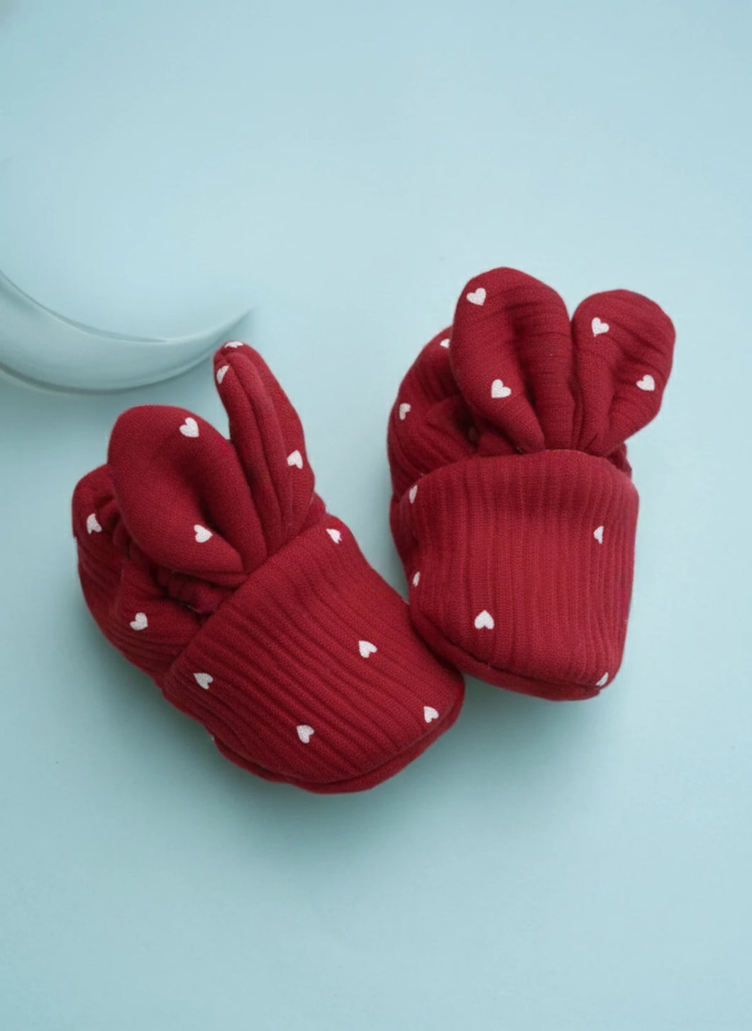 Bunny Booties - Red Heart