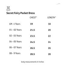 Load image into Gallery viewer, Organic - Secret Fairy Pocket Dress
