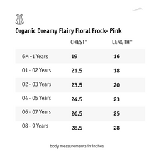 गैलरी व्यूवर में इमेज लोड करें, Organic - Dreamy Fairy Floral Dress
